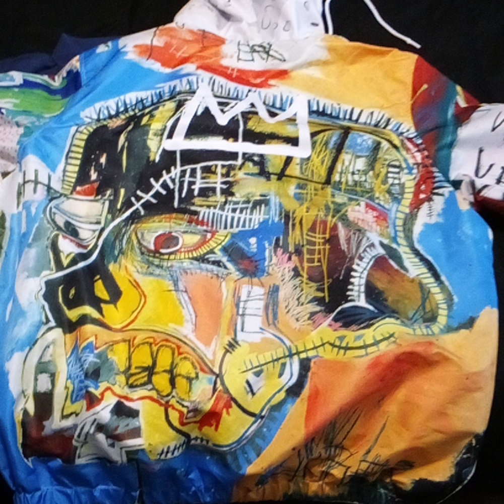 Jean Michael Basquait Members only Hoody